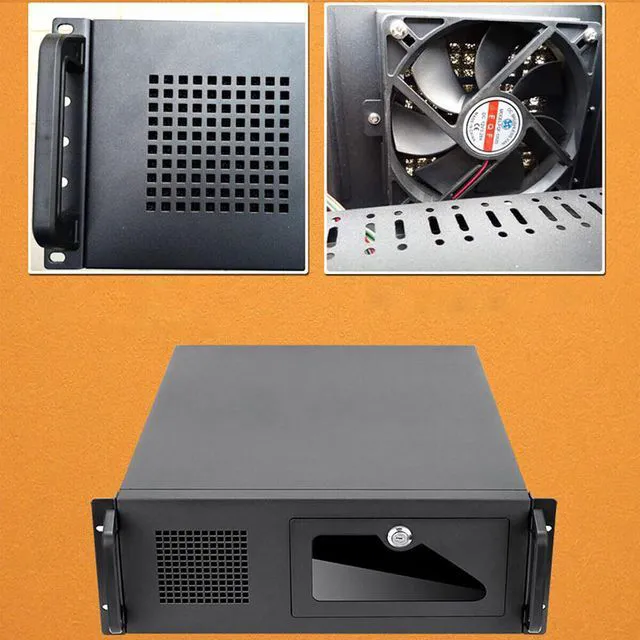 Alt view image 3 of 5 - US 4U Rack mount Industrial Server/Computer Case with Fan