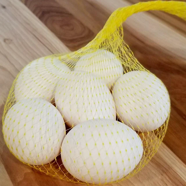 Alt view image 4 of 4 - US 20 Pc Egg Hatching Bags Strong Stretchable Plastic Mesh Incubator Hatch Yellow 20 Pack