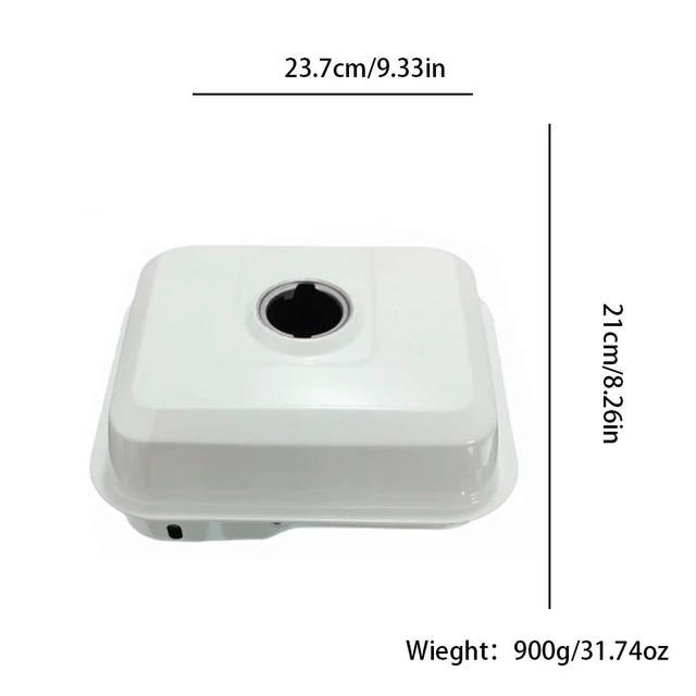 Alt view image 4 of 5 - US FUEL TANK GAS TANK INCL TANK,CAP,FUEL FILTER FITS HONDA GX140, GX160, GX200