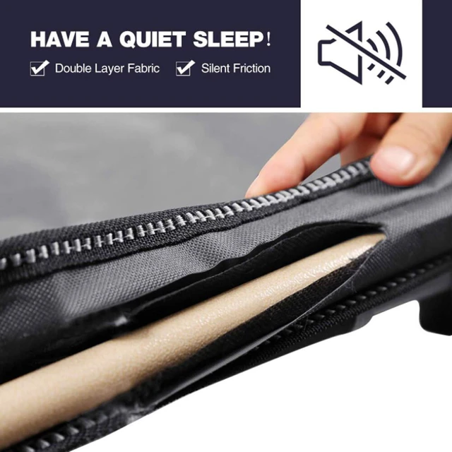 Alt view image 5 of 5 - US Portable Sleeping Bed with Carry Bag 75 inch Heavy Duty Folding Camping Cots