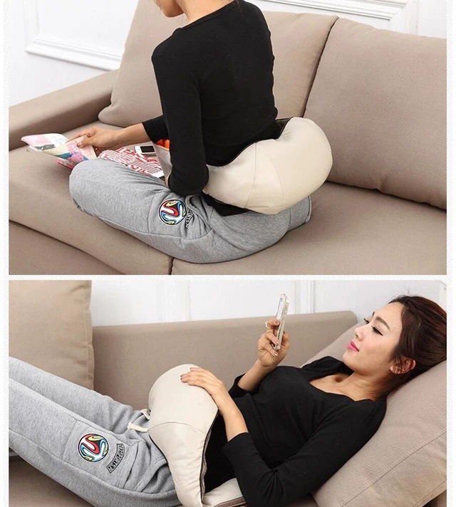 Alt view image 3 of 5 - US Shiatsu Neck & Back Massager w Heat Deep Kneading Massage Shoulder Waist Body