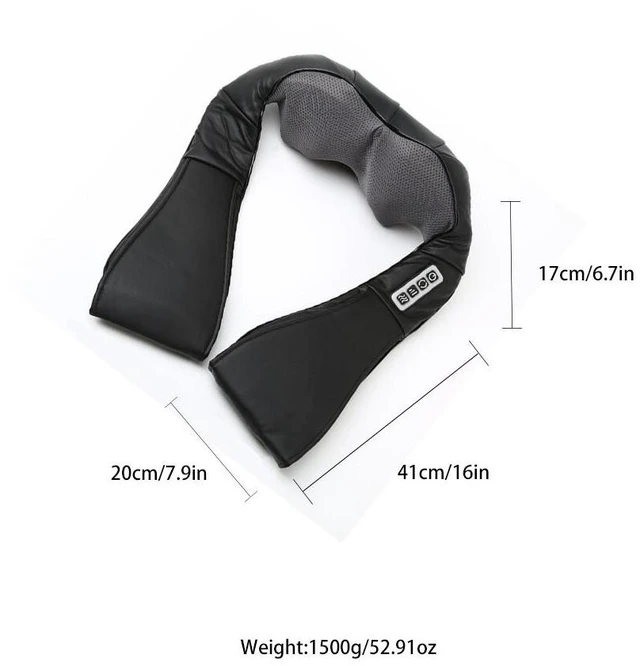Alt view image 5 of 5 - US Shiatsu Neck & Back Massager w Heat Deep Kneading Massage Shoulder Waist Body
