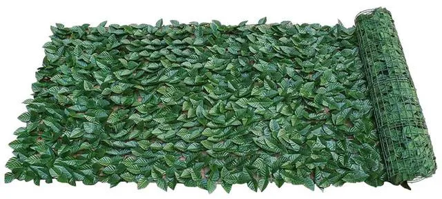 Main image of US 118"x39" Artificial Privacy Fence Wall Screen Faux Ivy Leaf Outdoor Decor