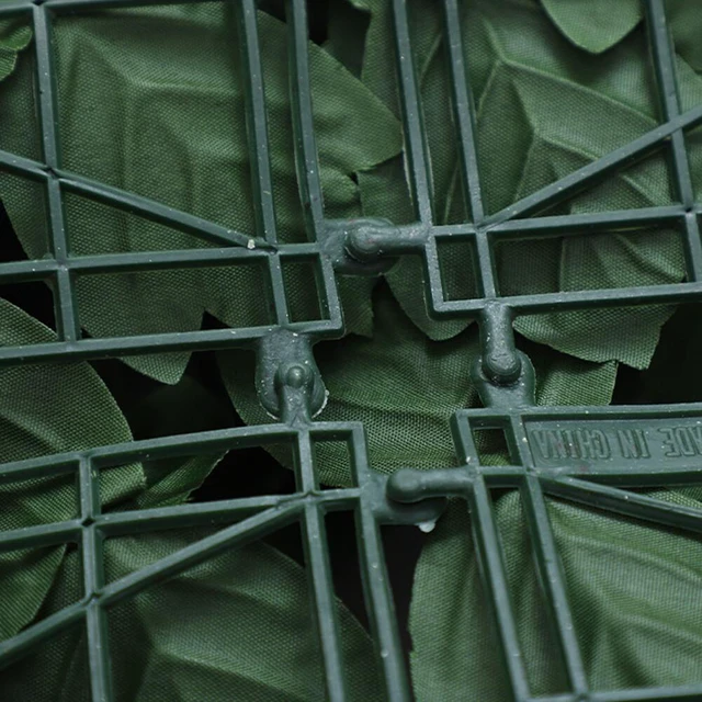 Alt view image 4 of 5 - US 118"x39" Artificial Privacy Fence Wall Screen Faux Ivy Leaf Outdoor Decor