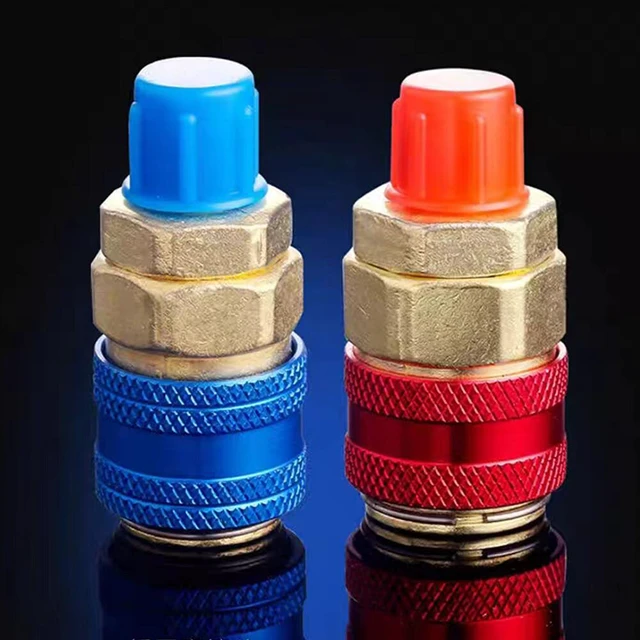 Alt view image 4 of 5 - US Durable HVAC A/C Charging Service R12 R22 R134a R502 Manifold Gauge Set