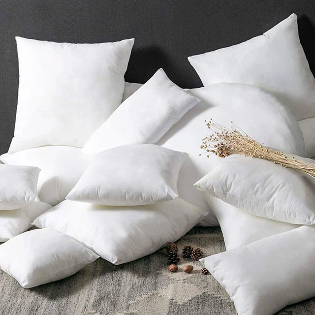 Alt view image 5 of 5 - US 4 Pack Throw Pillows Insert Ultra Soft Bed & Couch Sofa Decor