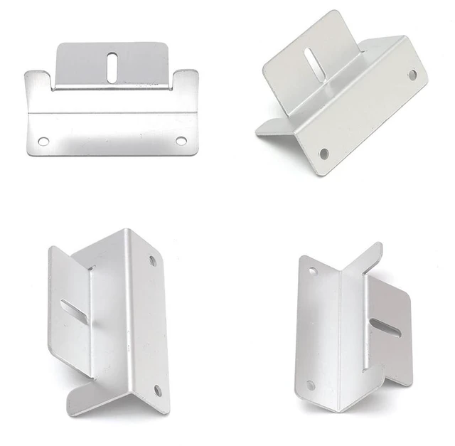 Alt view image 4 of 5 - US12Pc SOLAR PANEL Z BRACKET MOUNT MOUNTING SET RV BOAT FLAT ROOF WALL ALUMINIUM