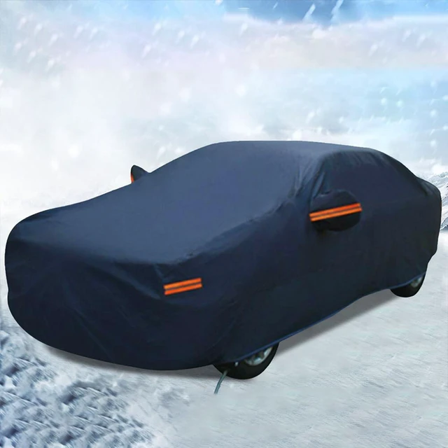 Alt view image 4 of 5 - US Full Car Cover Waterproof All Weather SUV Protection Rain Snow Dust Resistant