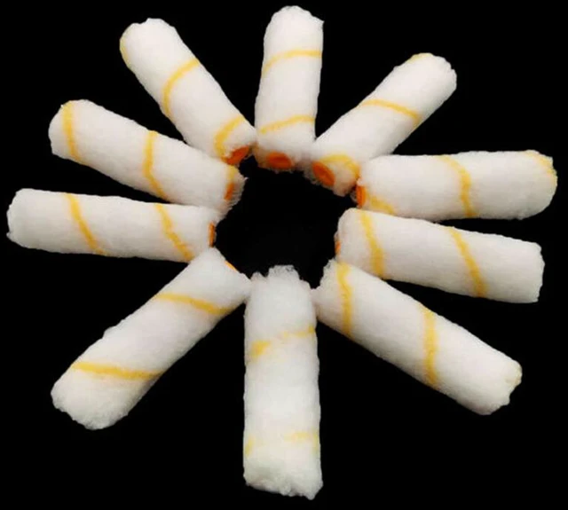 Alt view image 3 of 5 - US 36 Pc Mini Paint Roller Covers, Painting Supplies Roller Paint Brush 4"