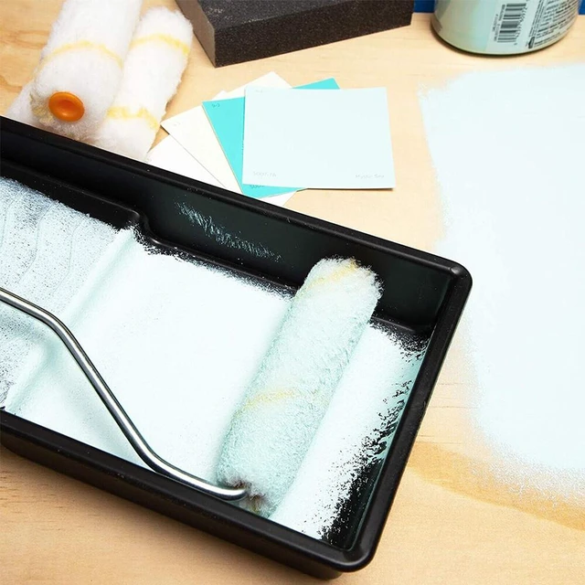 Alt view image 4 of 5 - US 36 Pc Mini Paint Roller Covers, Painting Supplies Roller Paint Brush 4"