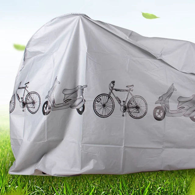 Alt view image 2 of 5 - US 1 Pcs Waterproof Protection Cover UV Guardian Dustproof Bicycle Tear Resist 6448-Ab-4-k danchezhao huise 1ge