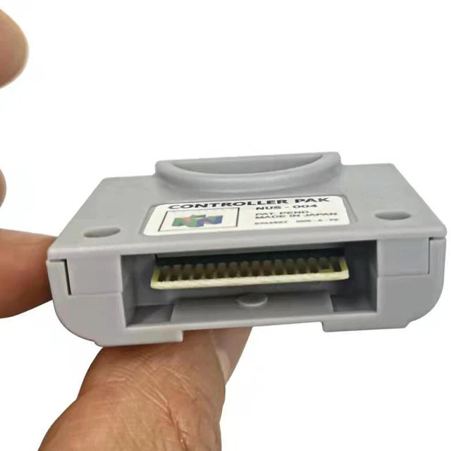 Alt view image 3 of 6 - US Nintendo 64 Memory Card Pak Controller Pack 256KB Replacement for NUS-004