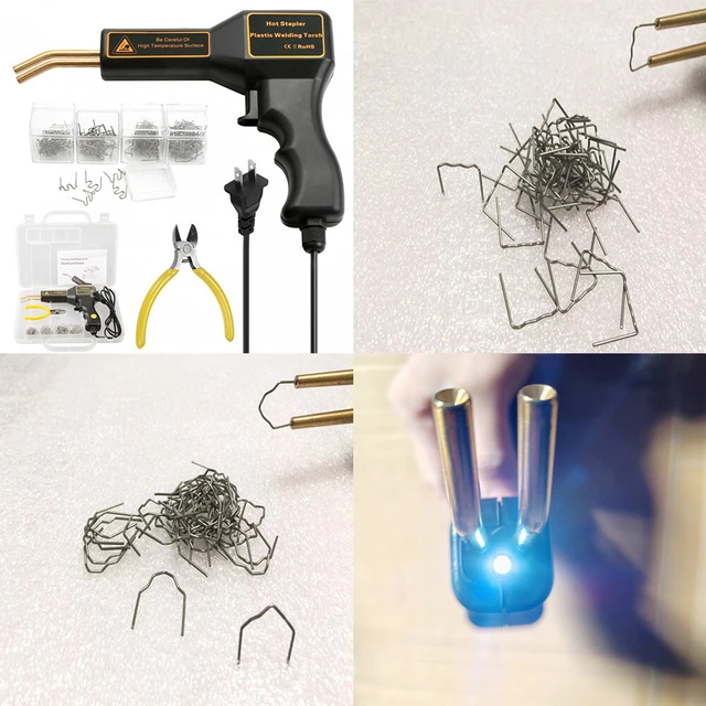 Alt view image 3 of 5 - US 600x Hot Staple for Car Bumper Fender Welder Plastic Welding Repair Kit