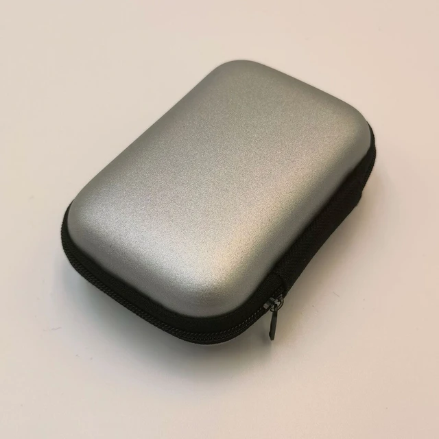Alt view image 3 of 5 - US Soft Black Silver Bag Carrying Case W/Belt Clip for GameBoy Advance #U16