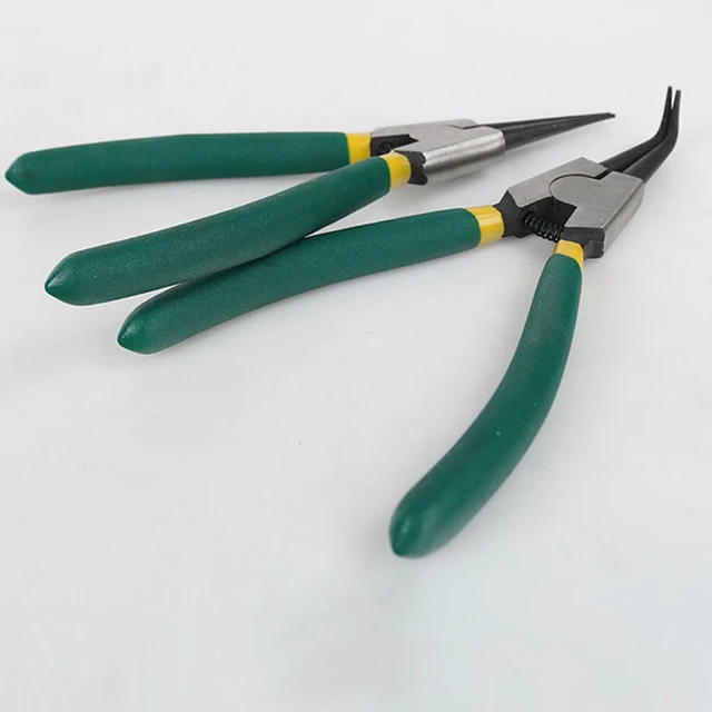 Alt view image 2 of 5 - US 1 Sets of 4-Pc Heavy Duty Circlip Pliers Snap Ring External Internal Kit 7'