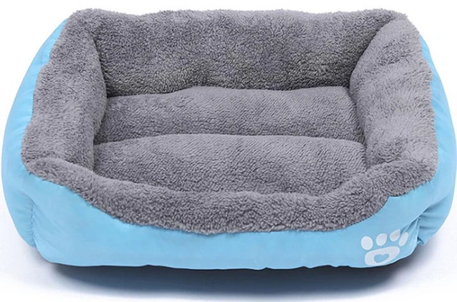 Alt view image 2 of 5 - US Washable Pet Dog Cat Bed Puppy Cushion House Pet Soft Warm Kennel Mat Blanke 6448-PAa-4-i tangguosegouwo lanse Mma