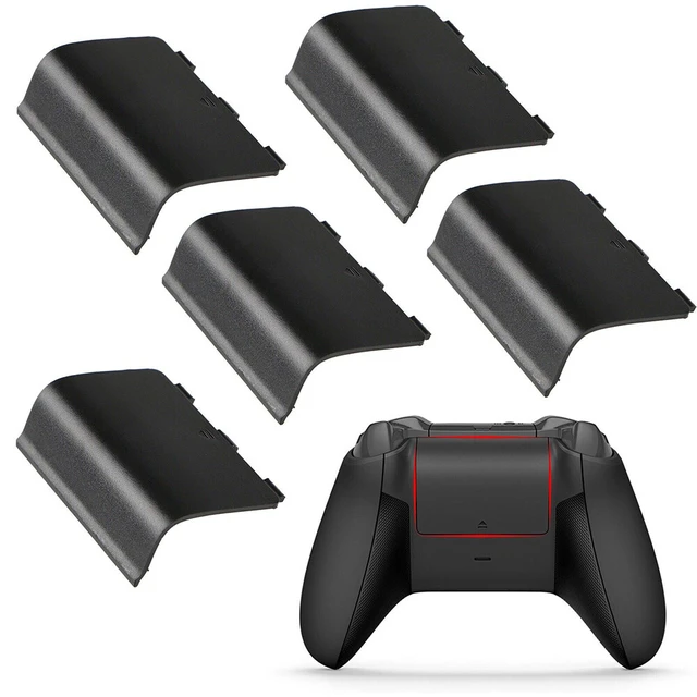 Alt view image 3 of 5 - US 10Pc For Xbox One Battery Cover Back Wireless Controller Replacement Black