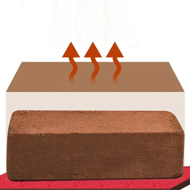 Alt view image 4 of 5 - US 2Pc 650G Coco Coir Bricks Coconut Fiber Organic Soil Plant Growing Media