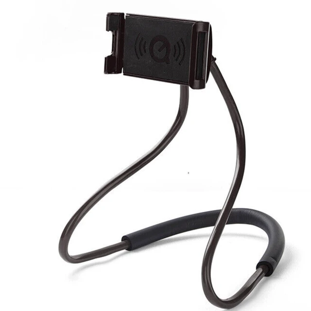 Alt view image 2 of 5 - US 2 Pc Neck Hanging Flexible Holder Lazy Bracket Universal Mobile Phone Stand
