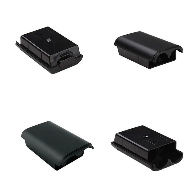 Alt view image 4 of 5 - US 10 Pack Xbox 360 Wireless Controller AA Battery Back Cover Case Shell