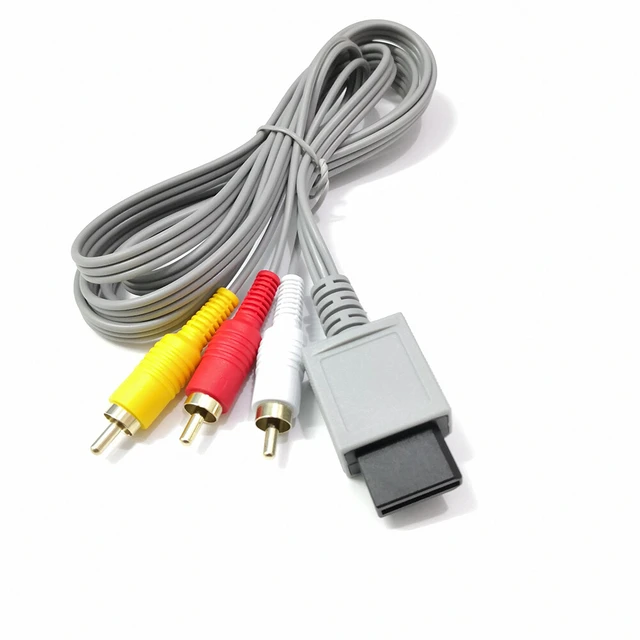Alt view image 3 of 5 - US AC Adapter Charger Power Supply Cord Component HD AV Cable for Nintendo Wii