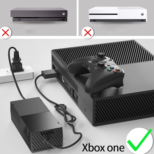 Alt view image 2 of 5 - US For XBOX ONE Console AC Adapter Brick Charger Power Supply Cord Cable