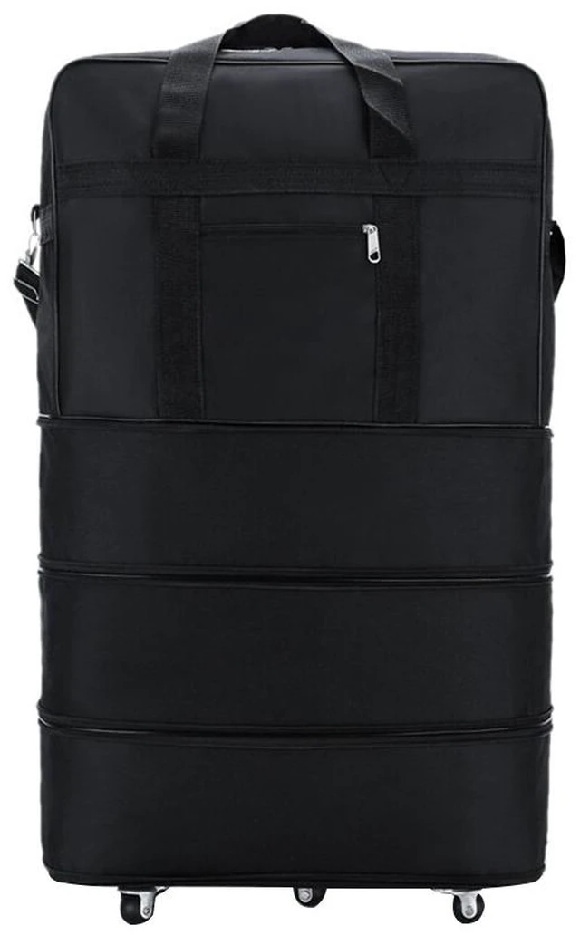 Main image of US 3-Layers Expandable Duffel Bag Suitcase Collapsible Rolling Wheeled Luggage 6448-PAf-4-g tuoyunbao zhonghao