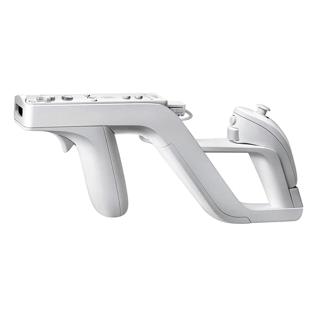 Alt view image 3 of 5 - US 2 Pack Zapper Gun for Nintendo Wii Wireless Blaster Remote Control Shooter