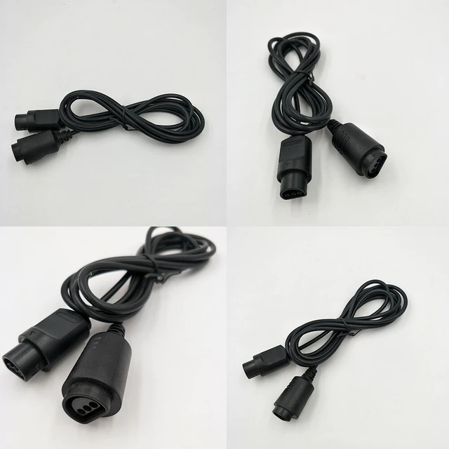 Alt view image 3 of 5 - US 4Pc Extension Cable Cord Adapter for Nintendo 64 N64 Controller Gamepad 6ft