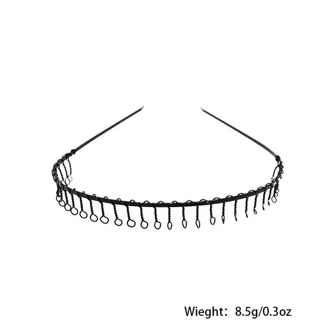 Alt view image 2 of 5 - US 10 Pack Unisex Hairband Comb Headband Metal Wire with Teeth