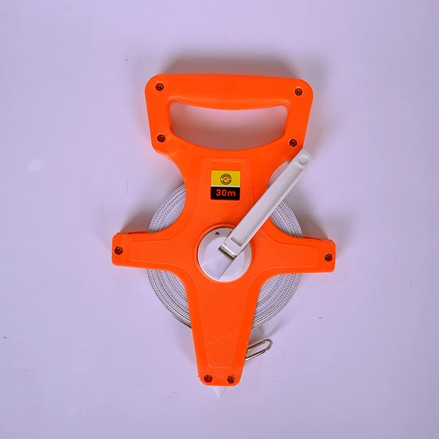 Alt view image 3 of 5 - US 1 Pcs 1/2" x 98' Open Reel Dual Sided Fiberglass Tape Measure for Engineer
