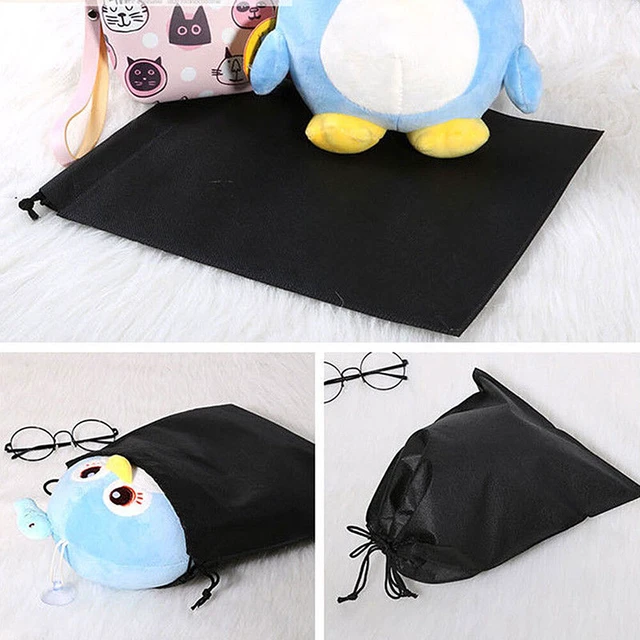 Alt view image 6 of 6 - US 12PCS Boot Shoe Toy Storage Drawstring Bag Travel Organizer Large Dust-proof