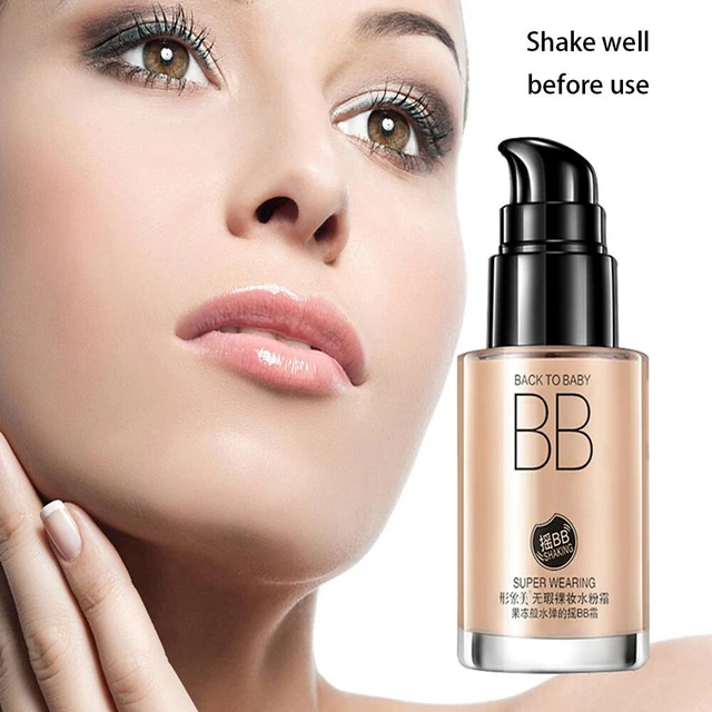 Alt view image 5 of 5 - US Liquid Foundation Waterproof Cosmetics Concealer BB Cream Natural Looking