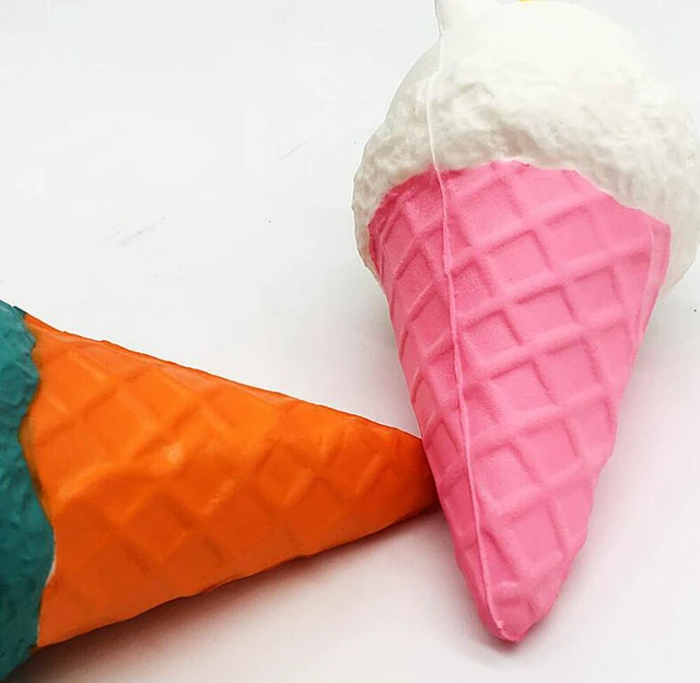 Alt view image 2 of 5 - Jumbo Scented Icecream Unicorn Slow Rising Squishies Squeeze Stress Relieve Toys