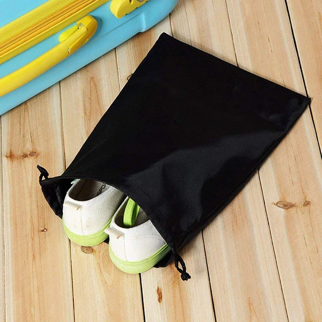 Alt view image 5 of 6 - US 12PCS Boot Shoe Toy Storage Drawstring Bag Travel Organizer Large Dust-proof