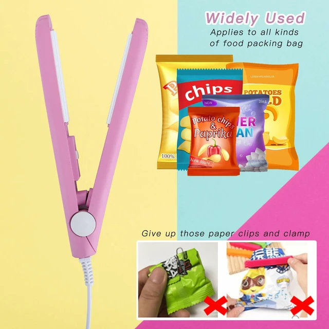 Alt view image 4 of 5 - US Mini Heat Sealing Machine Portable Impulse Food Packing Plastic Bag Sealer BD-3-a minifengkouji lvse