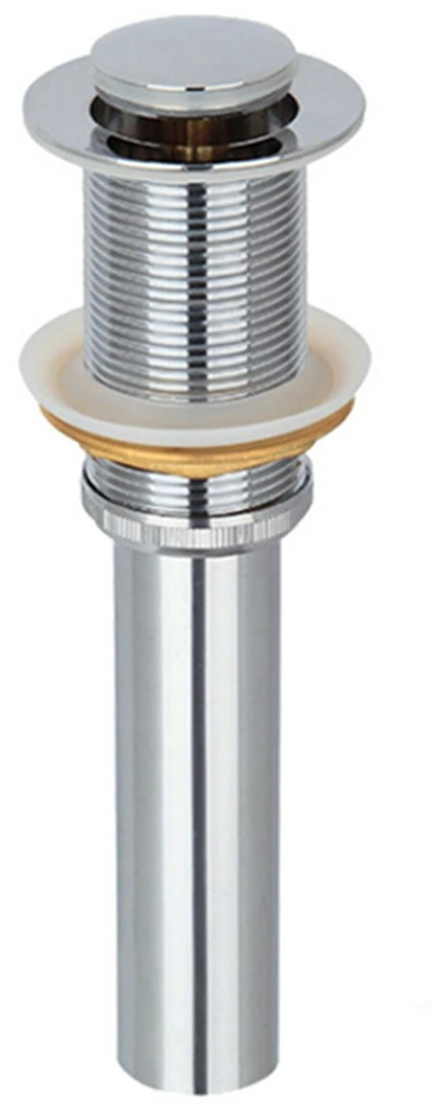 Main image of Pop-Up Drain Vessel Sink Waste Bathroom Basin Stopper Polished Chrome