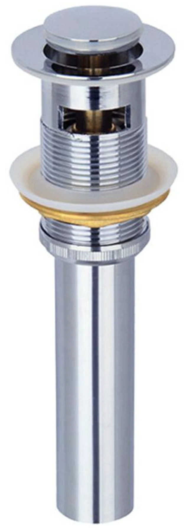 Main image of Pop-Up Drain Vessel Sink Waste Bathroom Basin Stopper Polished Chrome BE-4-b xiaotantiaoyoukong buxiugangtongxiashuiqi