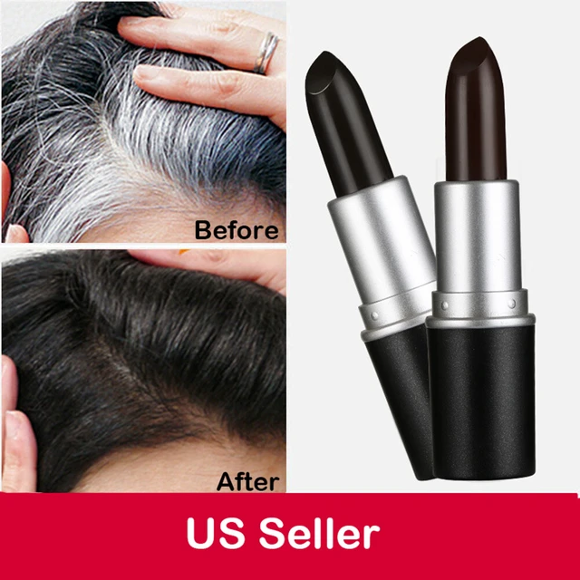 Alt view image 2 of 5 - 2 Pack Temporary Hair Dye Mascara Non-toxic Hair Color Dyeing Salon Stick Chalk