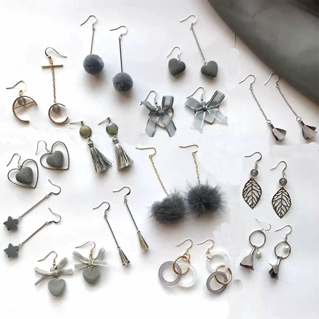 Alt view image 3 of 6 - US 100 DIY JEWELRY Making Findings Earring Hook Coil Ear Wire French Hook BH-2-cdaizhuergou100gezhuang yinse