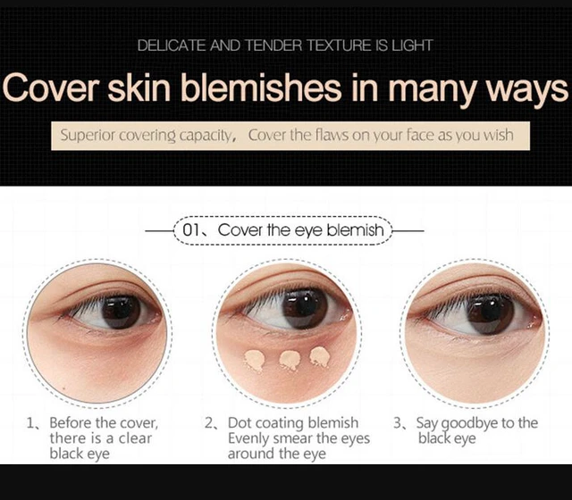Alt view image 5 of 5 - US Mushroom Head Air Cushion BB CC Cream Concealer Foundation Stick Moisturizing