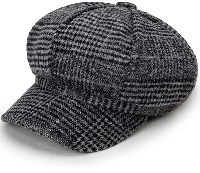 Main image of Women's Newsboy Cap Baker Boy Hat Cabbie Beret Flat Cap Warm ArtistVintage Fines BKheBRzuishangceng daiyanhuajiamao qianhuihuawen