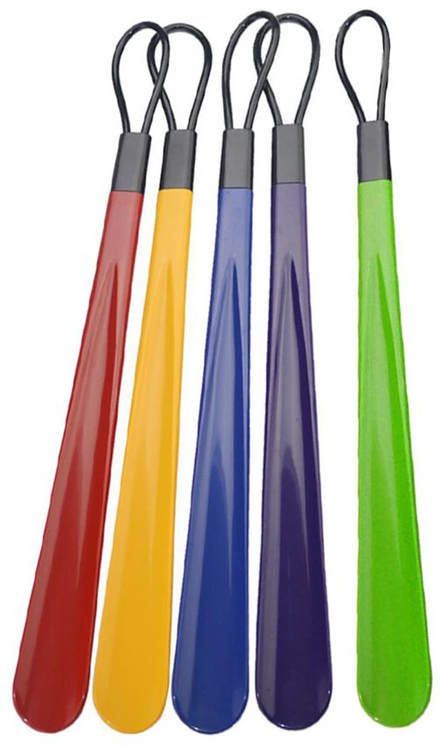 Main image of US 5 Pack Extra Long 18.5" Shoe Horns Large Shoe Horn Flexible Handle