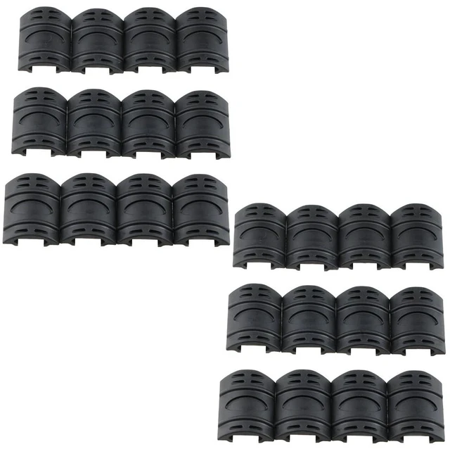 Main image of US 24 Pc Black Heat Resistant Weaver Picatinny Rail Cover