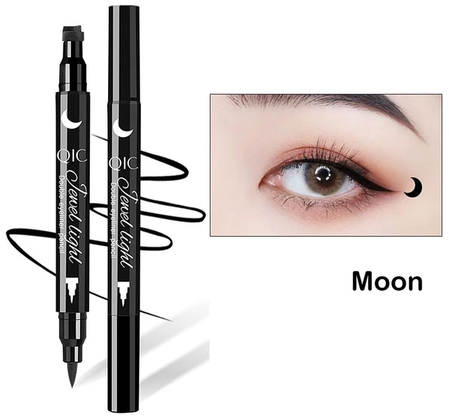 Main image of US Winged Eyeliner Stamp Waterproof Long Lasting Liquid Eye Pen Makeup Tool Kit BM-4-btuanyinzhangyanxianbi yueliang