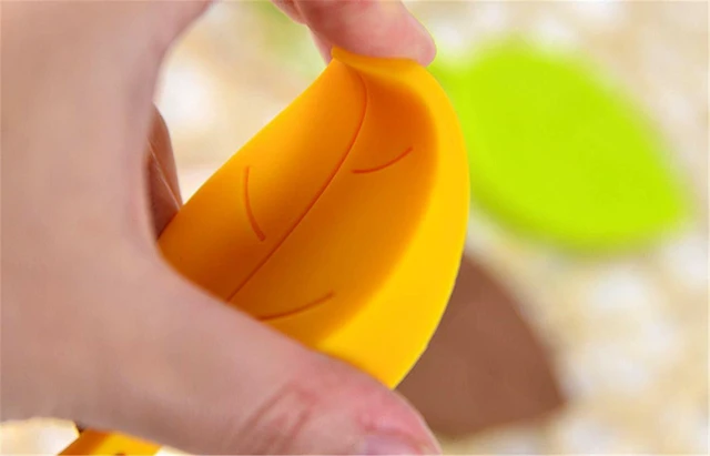 Alt view image 5 of 5 - US 4Pc Door Stopper Wedge Finger Protector Rubber Secure Decorative Door Stops