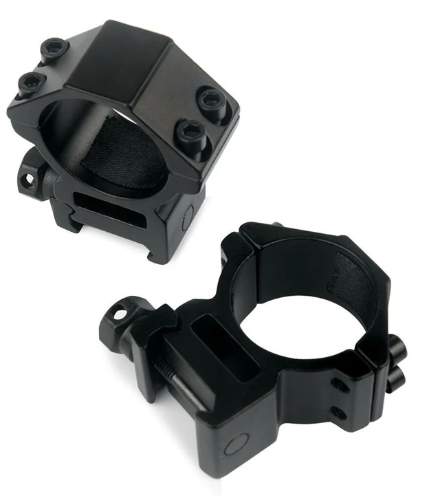 Main image of US 1'' inch Middle Profile Scope Rings for Picatinny Weaver Mount Heavy Duty