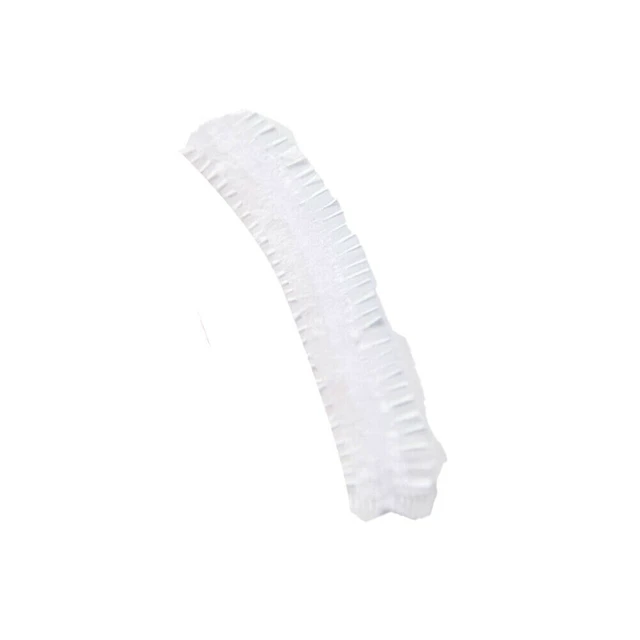 Alt view image 2 of 5 - US 100 Pack Disposable Shower Cap White Yellow Pink Blue One-off Elastic Cap