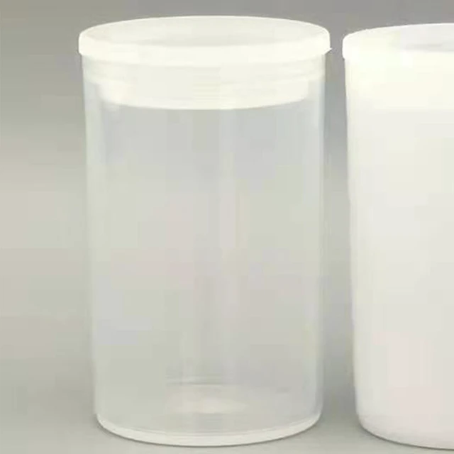 Alt view image 3 of 3 - US 50 Pack Clear Film Canisters with Caps for 35mm Storage Small Accessories