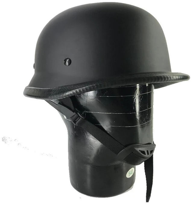 Main image of US German Style Novelty Shorty Helmet Motorcycle Half Helmet S/M/L Half Cap